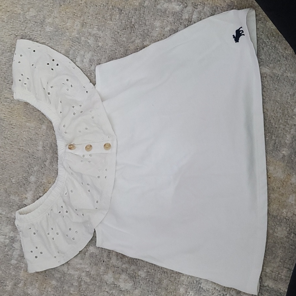 Abercrombie Kids Off the Shoulder Top Size 7/8